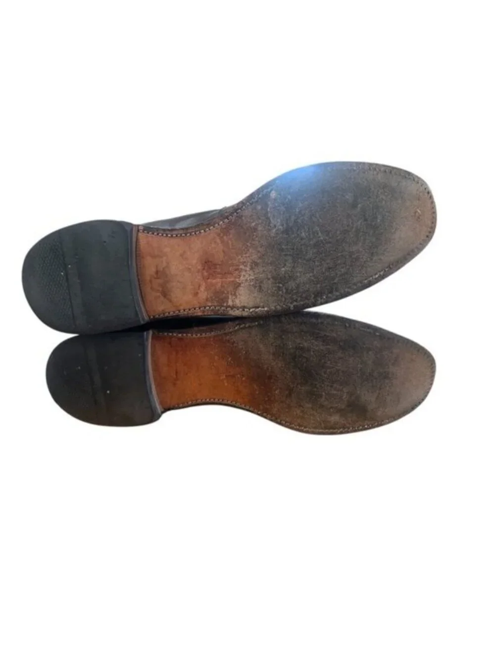 Allen Edmonds Chelsea Loafers Mens 11.5 Brown Leather Tassel Old Money Office